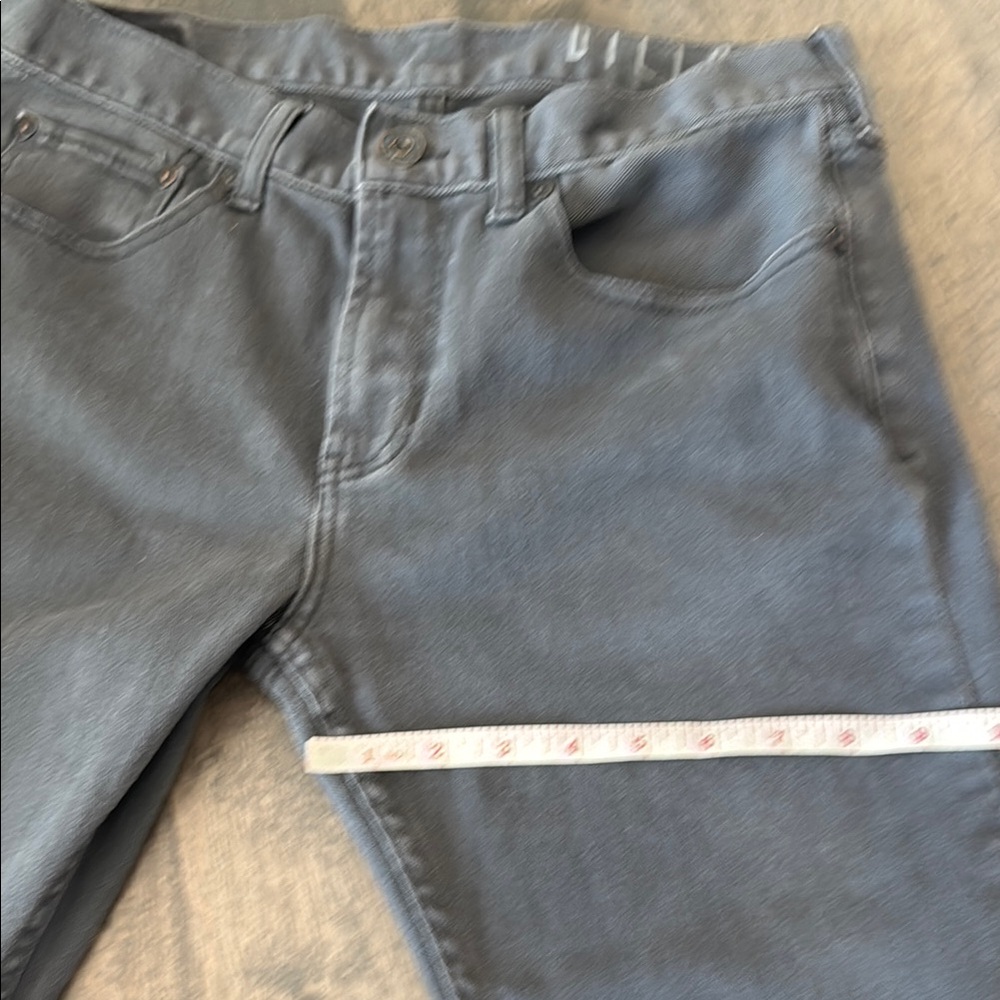 Bullhead Skinny Jeans Dillon Gray LA Denim Co 32 30 Men's Cotton Spandex - Picture 10 of 14